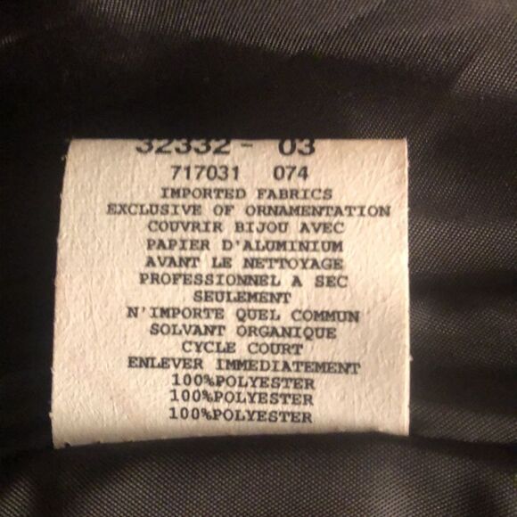 Jessica McClintock for Gunne Sax Black Gold Strapless Dress size 7 - Picture 5 of 5